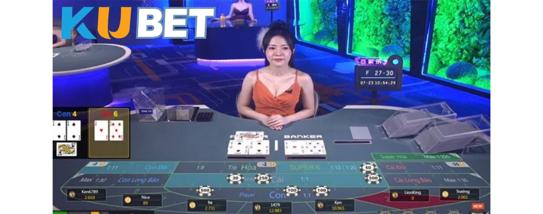 Chiến thuật và mẹo chơi Bacarat Kubet hiệu quả